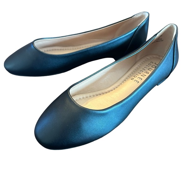 Journee Collection Kavn Classic Modern Academia Ballet Flat Black NEW 6 - Picture 6 of 11